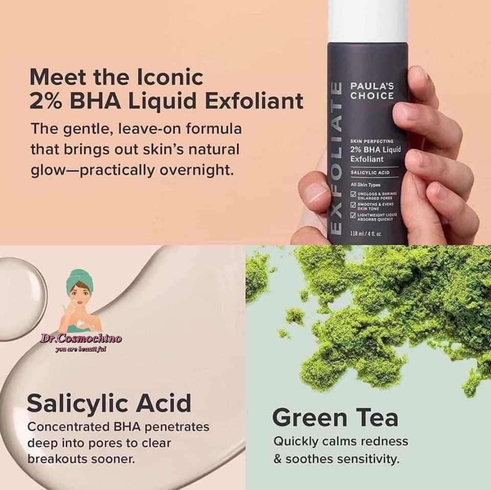 Paula's choice BHA liquid exfoliant
