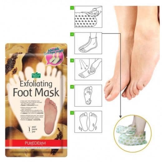 PUREDERM Foot Exfoliatingm Mask