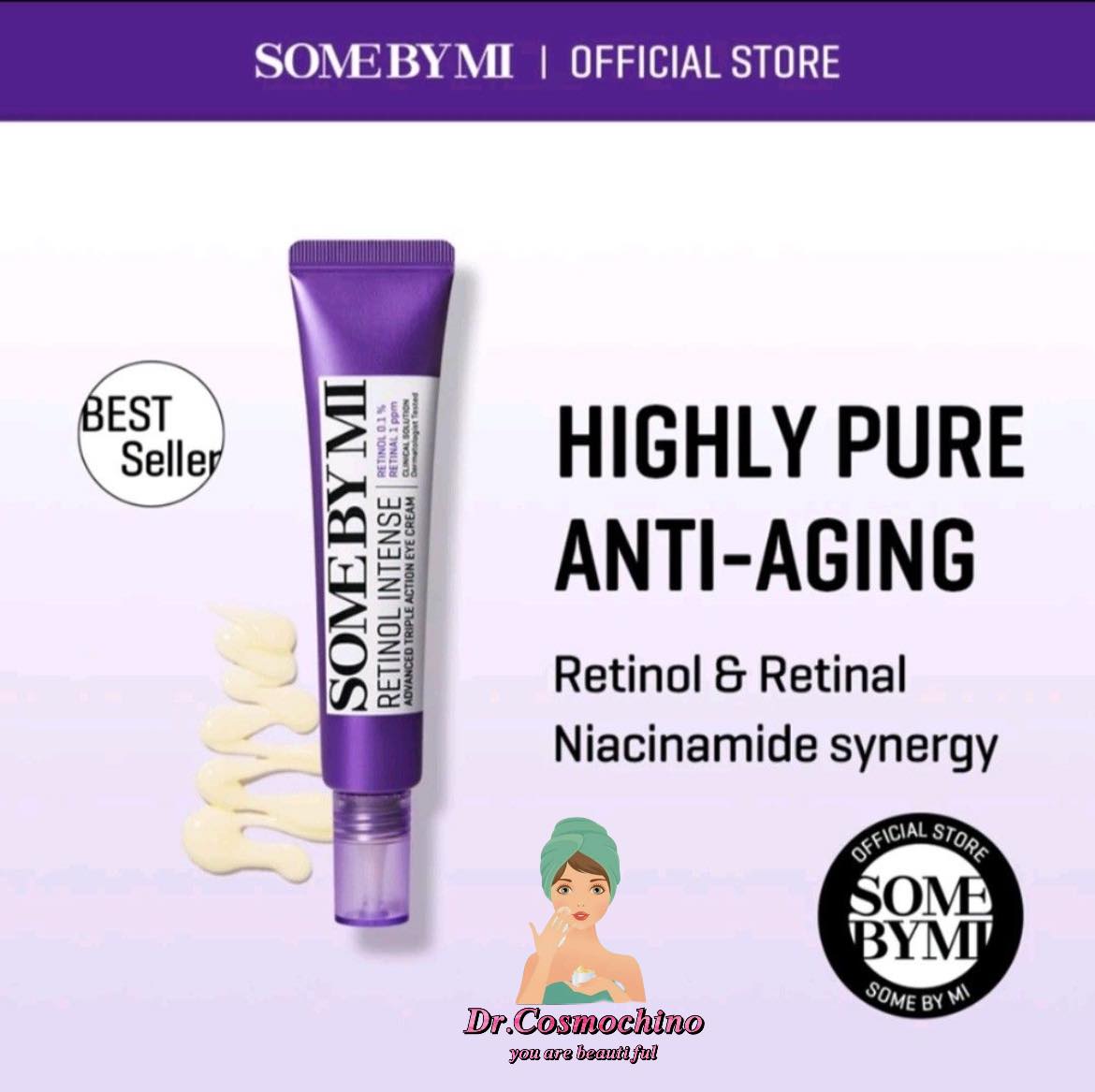 SOME BY MI  Retinol Intense Advanced Triple Action Eye  Cream 30ml