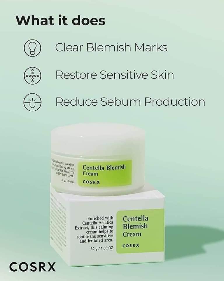 cosrx centella blemish cream