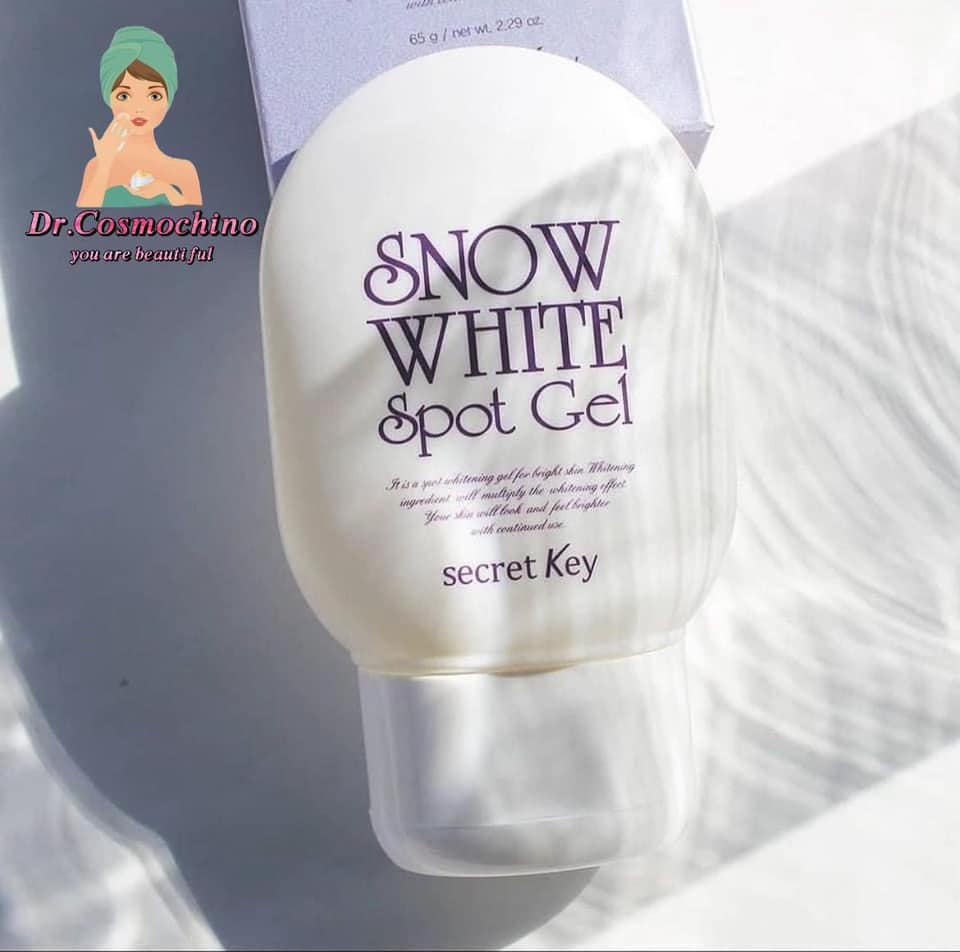 Snow white spot gel