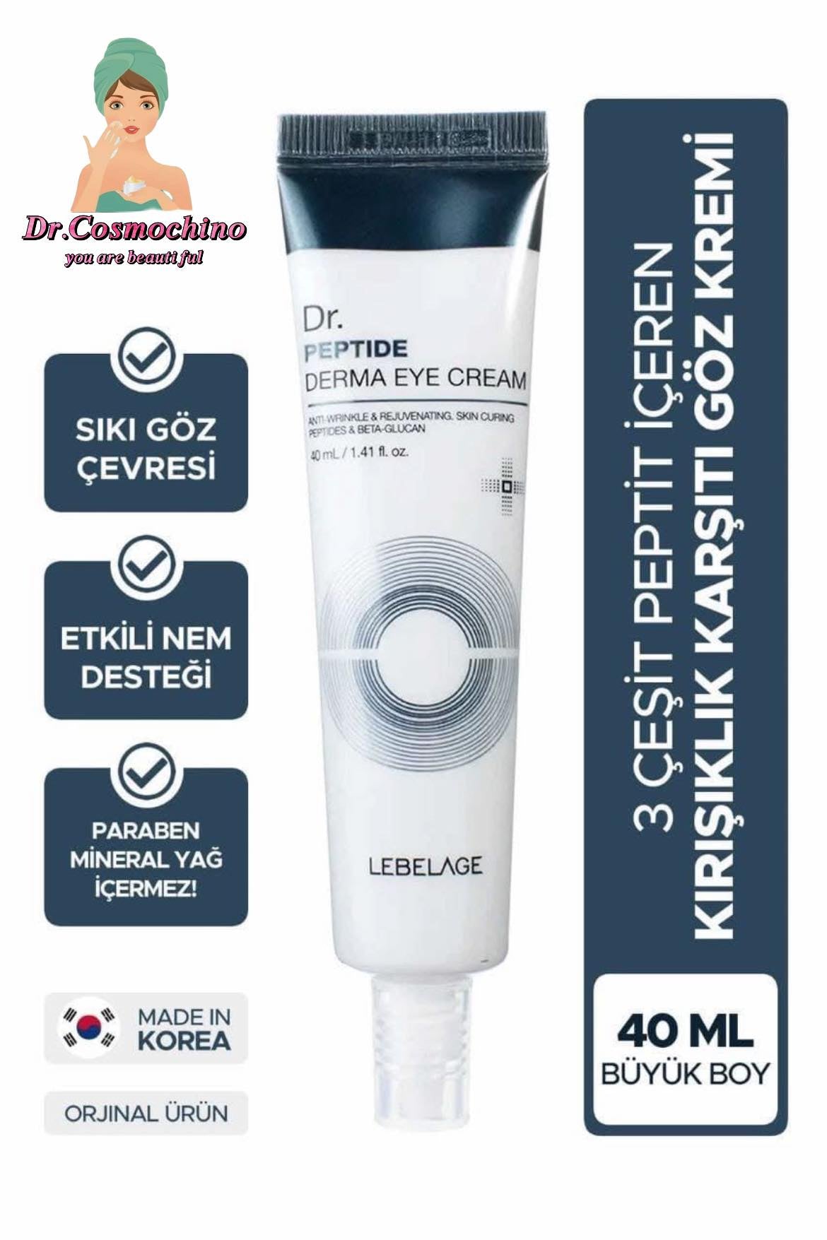 Lebelage Dr. PEPTIDE DERMA EYE CREAM