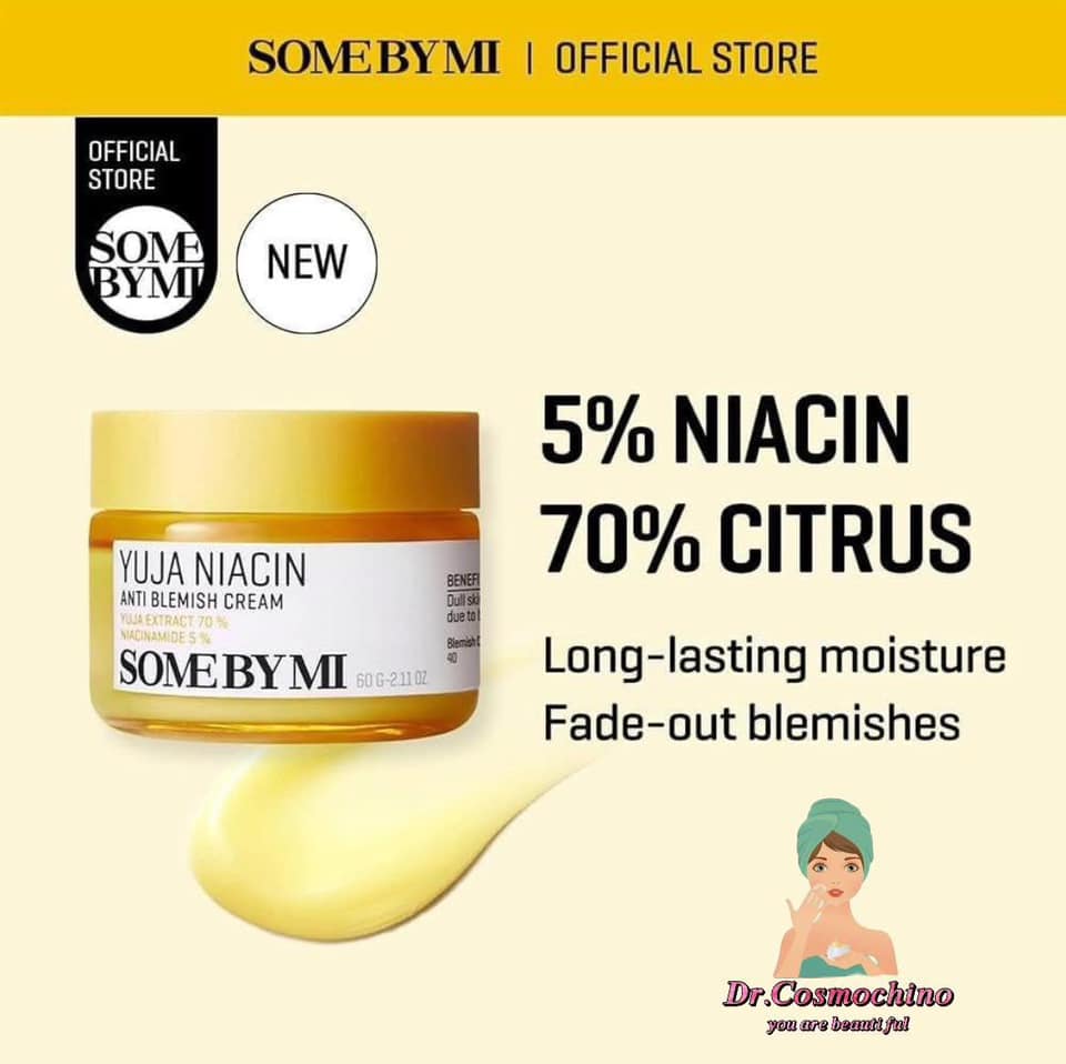 Some By Mi Yuja Niacin Anti- Blemish Cream