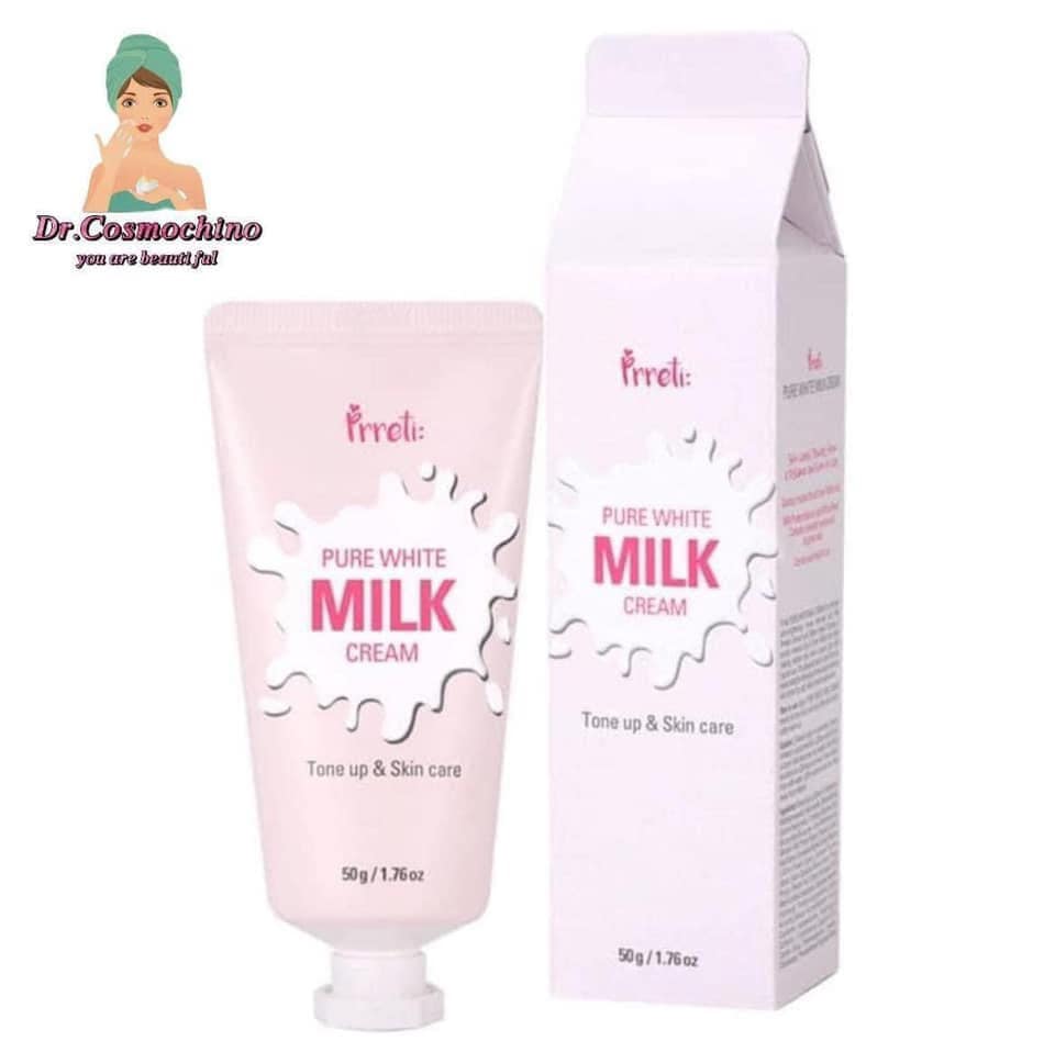 PRRETI Pure White Milk Cream 50g