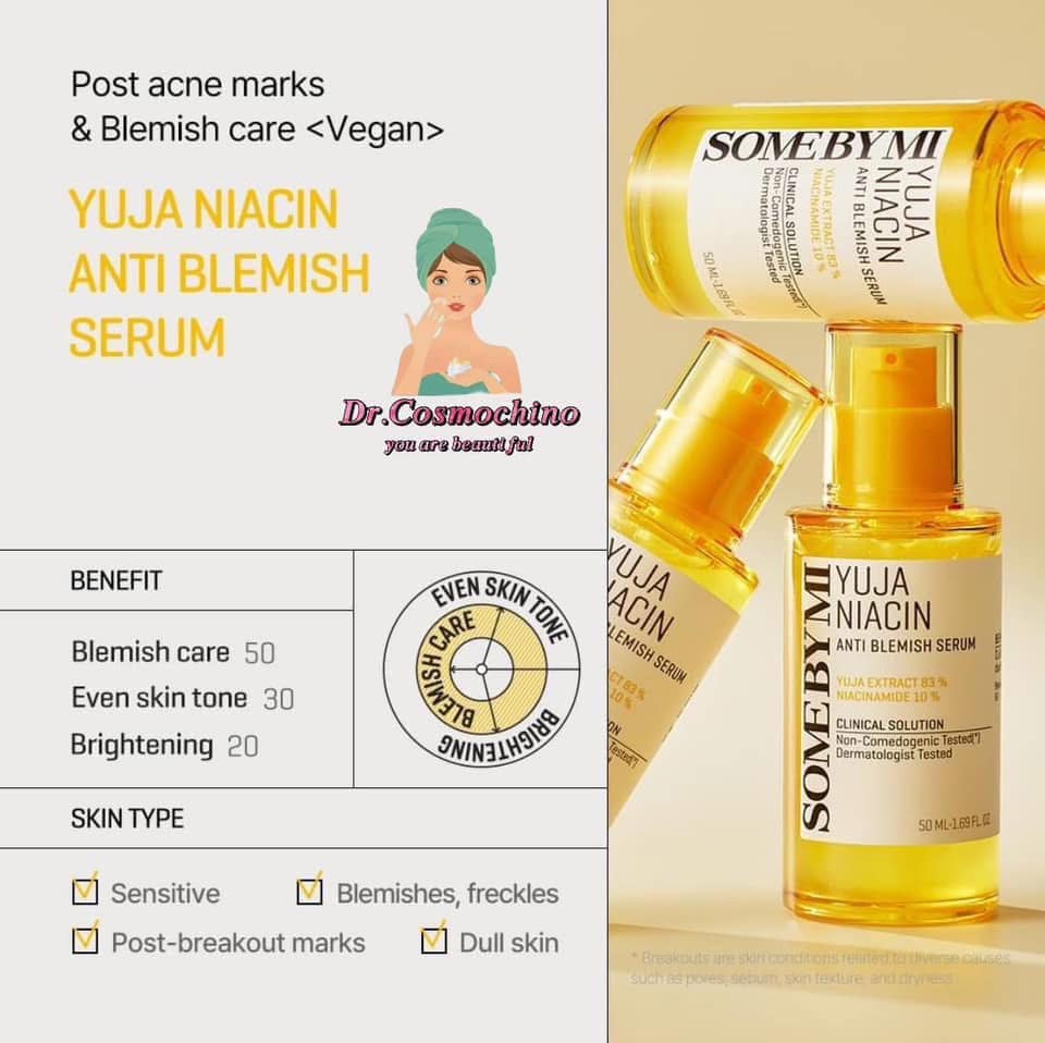 Some by mi Yuja Niacin Serum 50ml