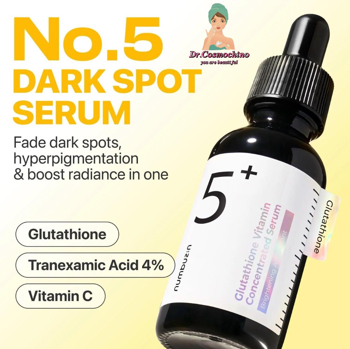 Numbuzin No.5+ Vitamin Concentrated Serum 30ml